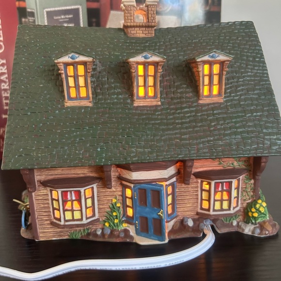 Dept 56 Literary Classics Little Women the March Residence With Original Box - Picture 10 of 11
